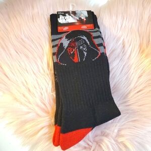 Star Wars middle calf socks  shoe size 6-12
